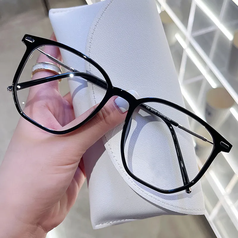 Spiegelbrille Damen Flache Herren Ultraleichte Designer Sonnenbrille TR90 Schöne Flut Frauen Retro Marke Metall Mode_voghion.com