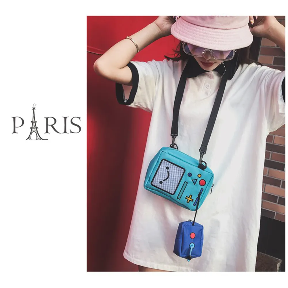Mode Leinwand Umhängetaschen Für Frauen 2023 Casual Kleine Schulter Handtasche Zipper Studenten Mini Messenger Tasche Geldbörse Klappe_voghion.com