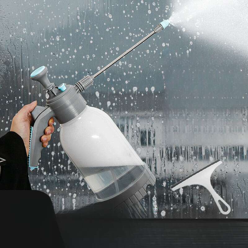 Strumento di vetro alto, cucina e pulizia con flacone spray pneumatico a pressione_voghion.com