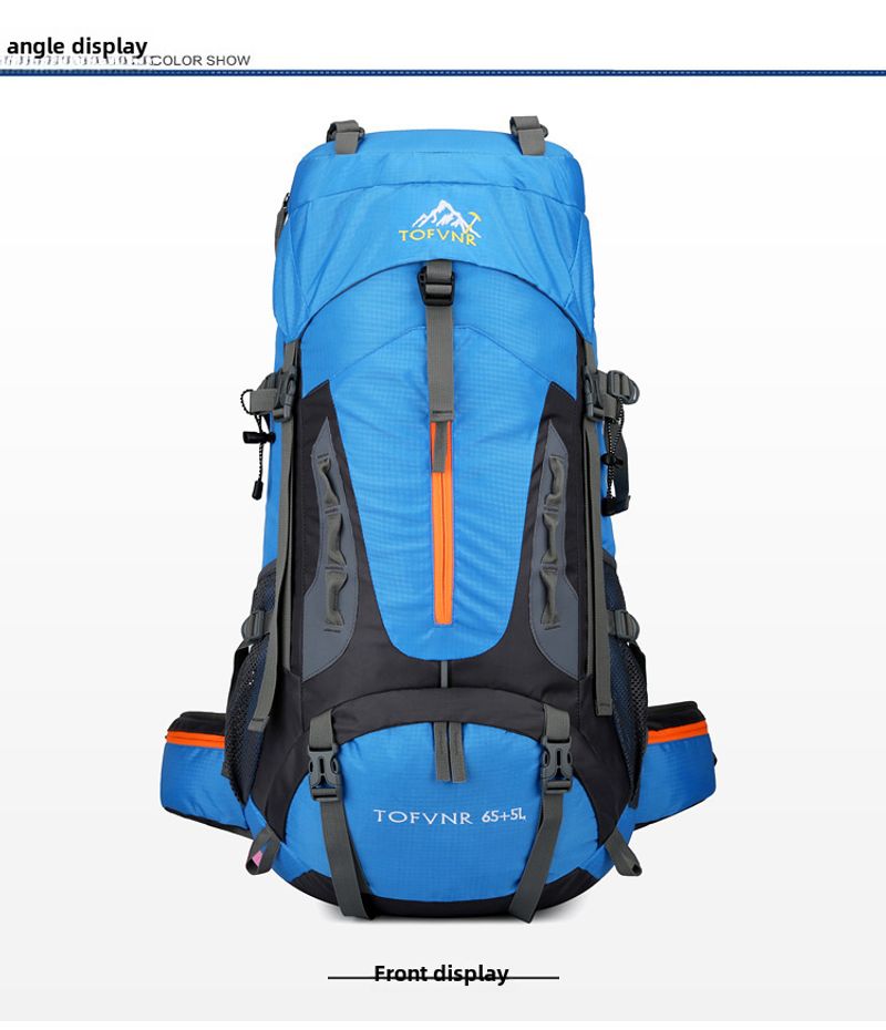 New multi-functional backpack outdoor hiking bag travel large capacity wear-resistant shoulders_voghion.com
