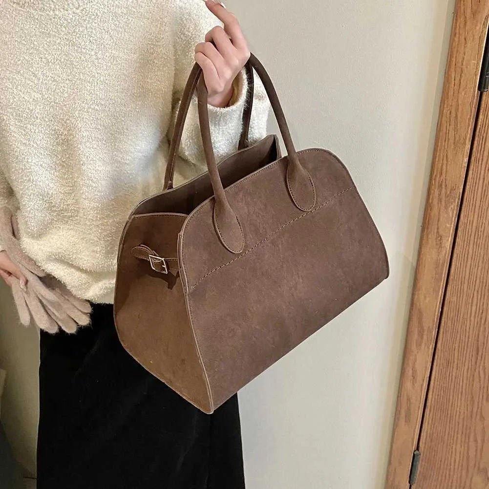 Damen Wildleder Schulter Stilvolle Crossbody Trendy Tragetasche Mode Designer Taschen Top-griff Satchel Ba241216_voghion.com