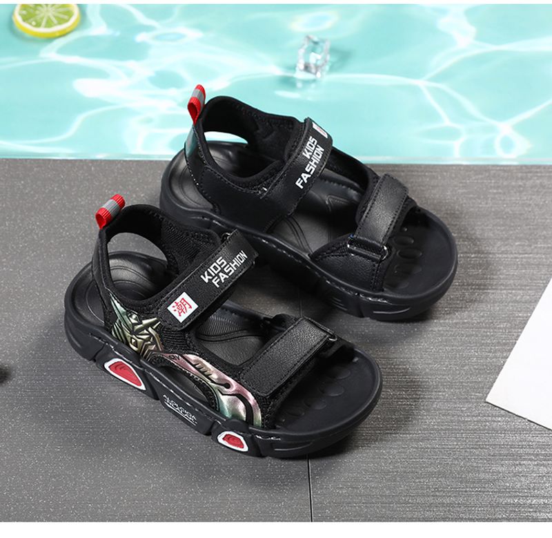 2024 estate nuovi sandali da spiaggia per bambini per ragazzi scarpe casual con suola morbida per ragazzi grandi_voghion.com