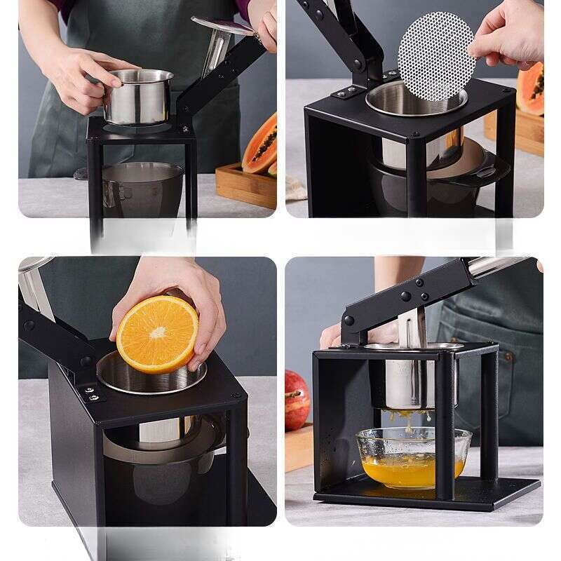 Outdoor Stainless Steel 304 Manual Commercial Lemon Home Fruit Machine, Watermelon Pomegranate Juicer, Juicer_voghion.com