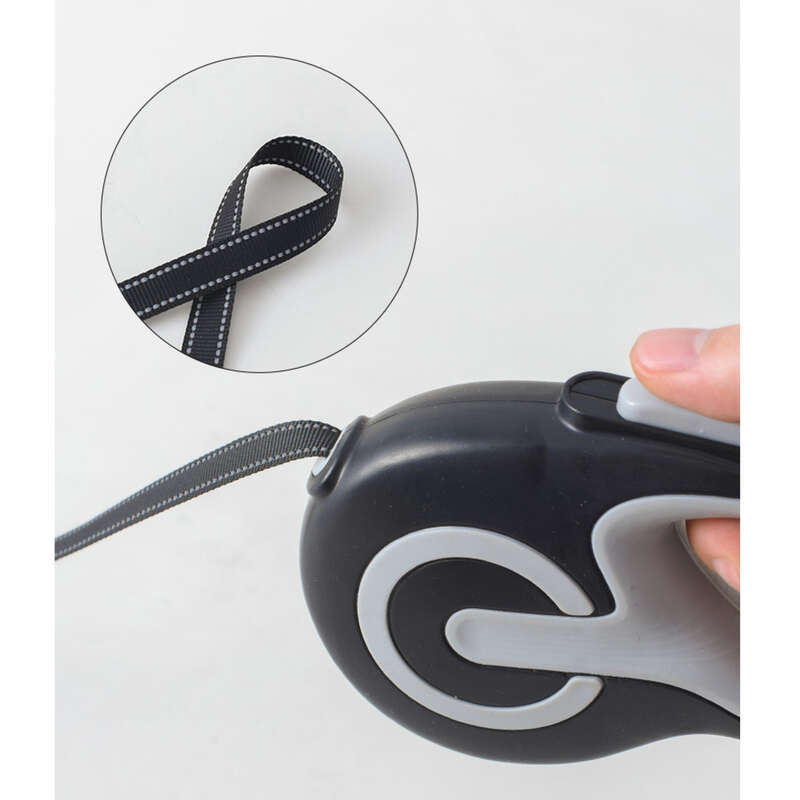 New Pet Tractor Rope Wrapped With Adhesive, Automatic Telescopic Reflective Chain, Walking Dog Rope, Outgoing Supplies_voghion.com
