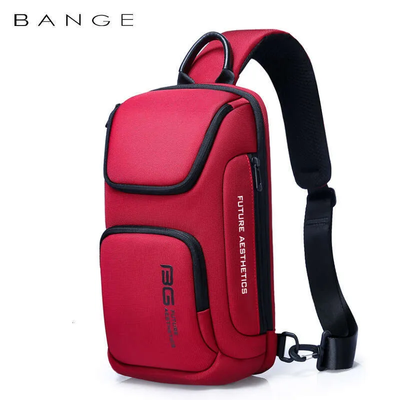 Large Capacity Men's Messenger Ultralight And Portable Multi Pocket Waterproof Backpack Travel Chest Bag For Ipad_voghion.com