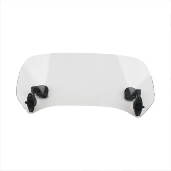 Extension de pare-brise universelle pour moto - Réglable, conception universelle, compatible avec la plupart des motos_voghion.com