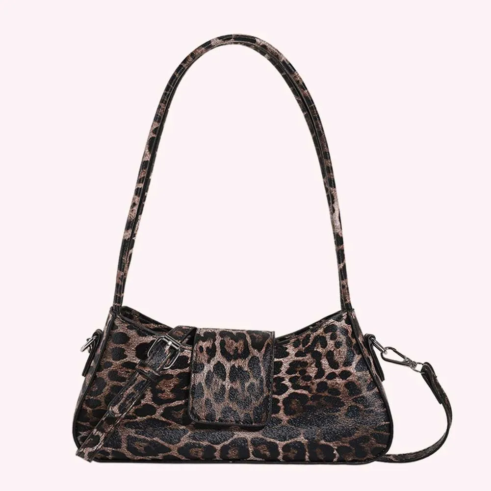 Frauen Mode Sexy Leopard Design Satchel Tote Handtasche Unterarm Frau Party Kupplung Geldbörse Schulter Abendessen Tasche_voghion.com