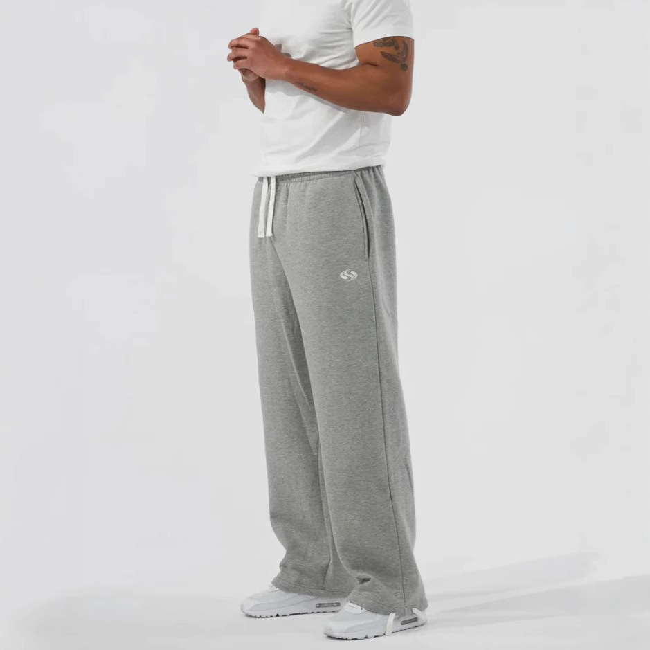 New European And American Pants For Men In All Seasons, Loose Fitting Straight Leg Sports And Casual Pants, Hot Selling Suit Long