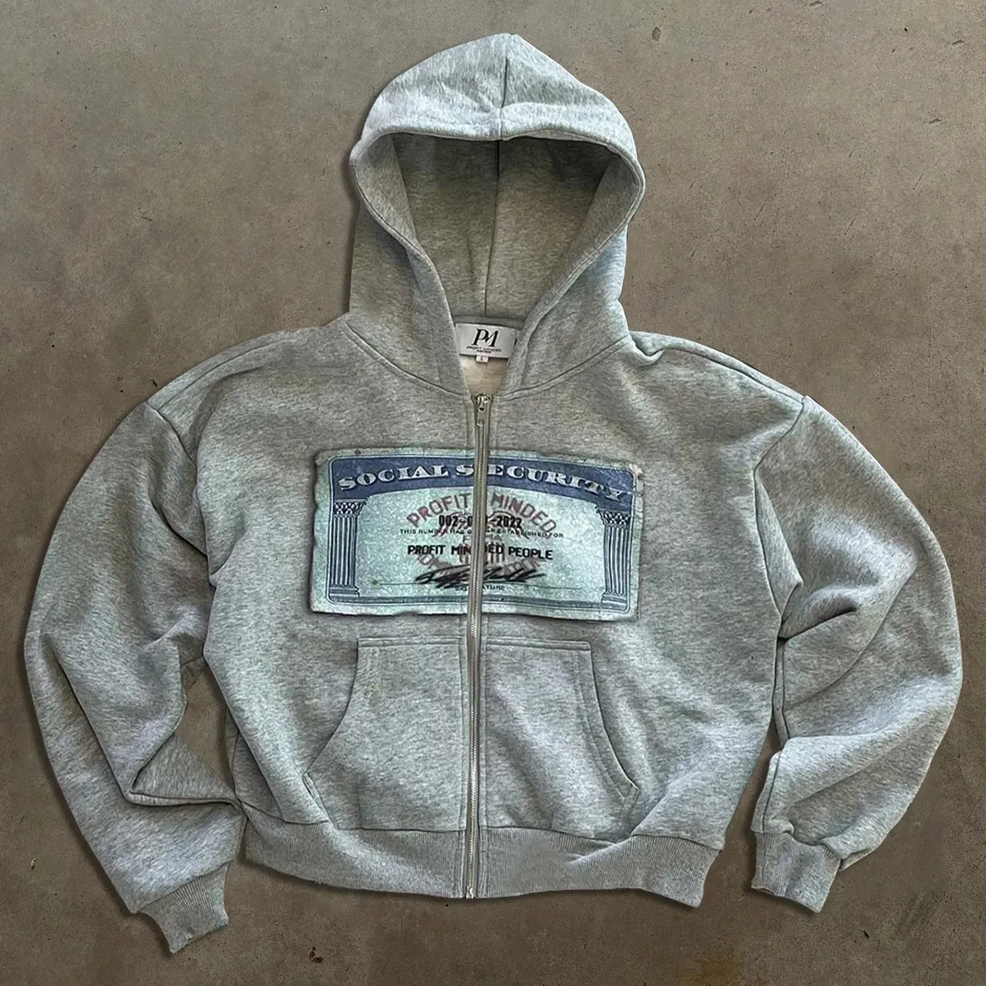 Y2K Zipper Hoodies Mode Personalisierte PM Grafik Druck Haruku Gothic Übergroßen Hoodie Männer Frauen Herbst Winter Kleidung_voghion.com