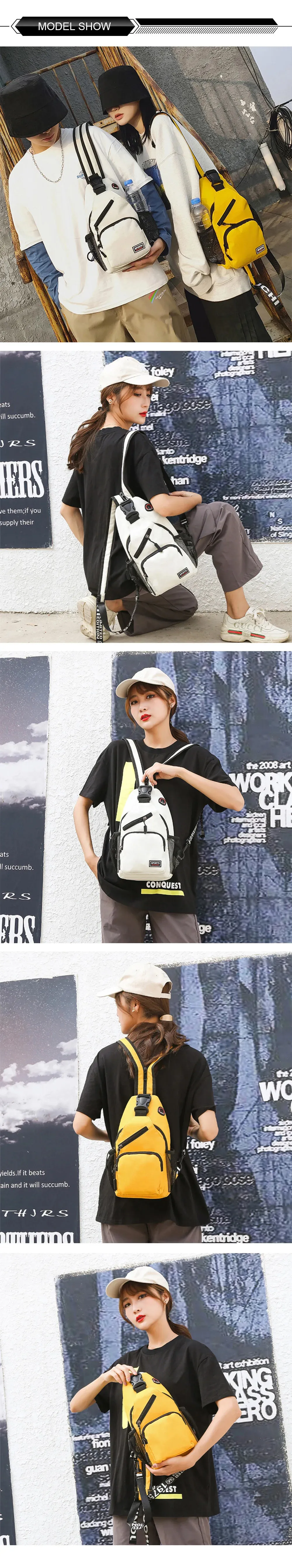 Polarshe Zaino da donna multifunzionale con spallaccio e foro per auricolari, borsa da lavoro per uomo, mini zaino da viaggio sportivo_voghion.com