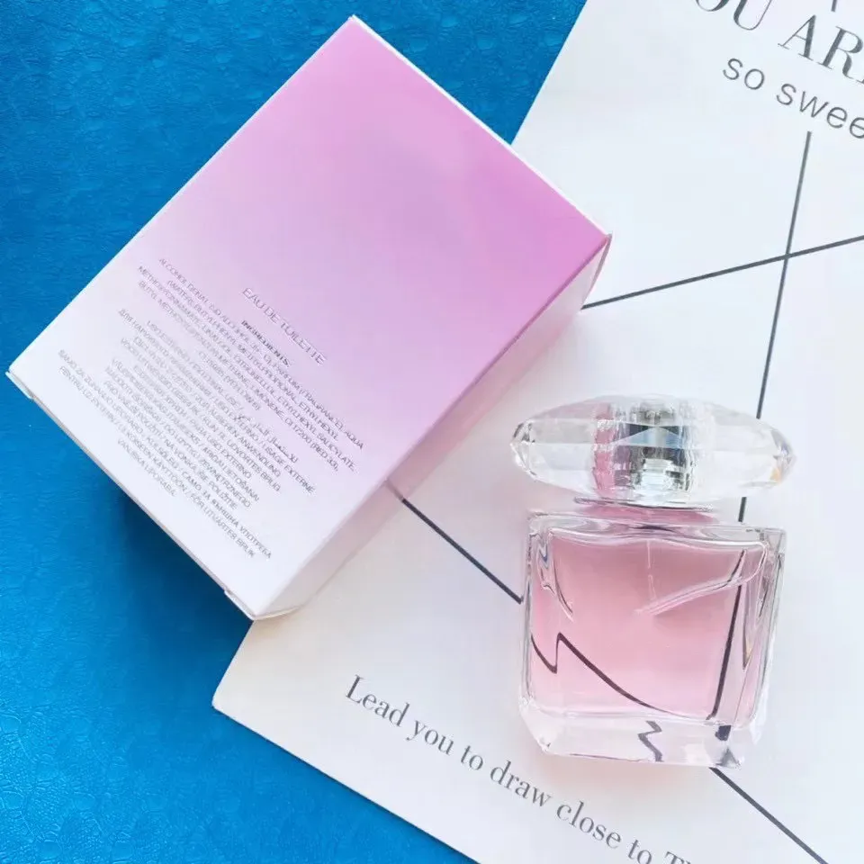 Top-Marke Damen-Parfüm, 90 ml, Eau de Toilette, langanhaltend, guter Geruch, EDT, Lady Girl Pink Diamond Parfum Cologne Spray_voghion.com