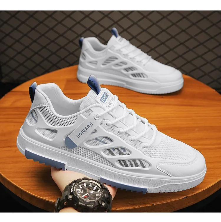 Breathable Mesh Running Shoes For Men Versatile Casual Sneakers_voghion.com