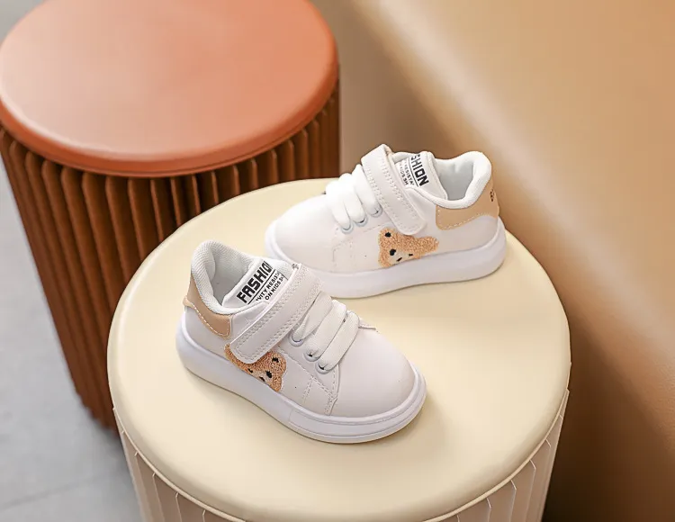 Børn 2024 Forår Efterår Børnesneakers Drenge Sport Mode Søde Dyr Piger Småbørnssko Træningssko Størrelse 21-30_voghion.com