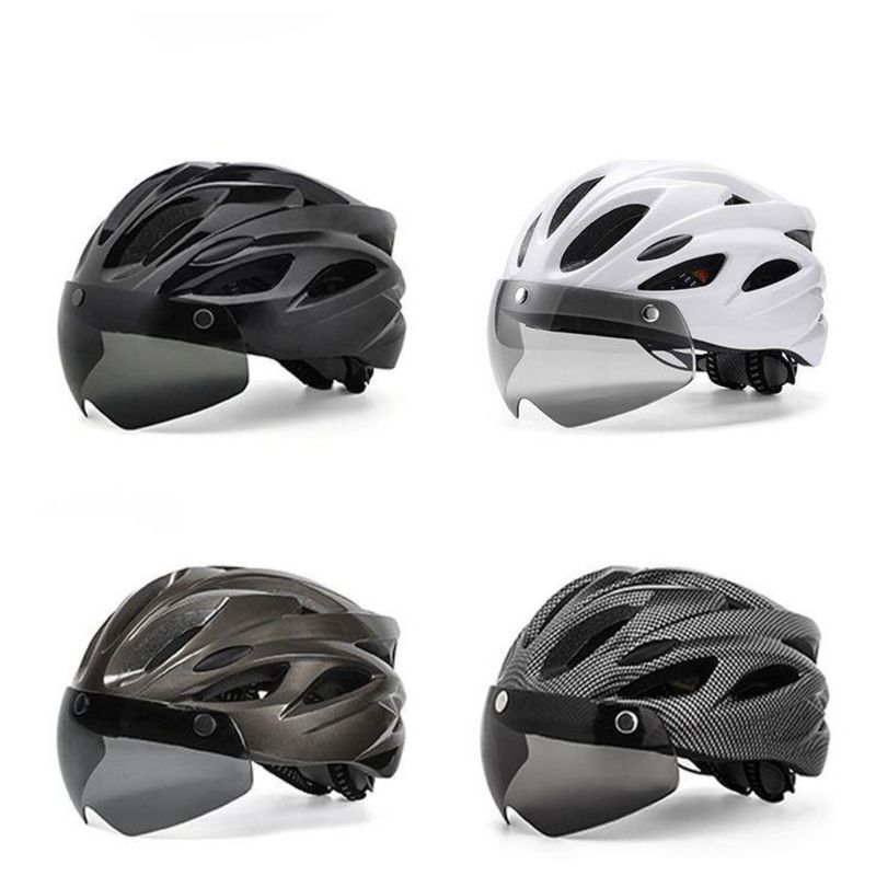 Casque d'été pour vélo de route pour hommes et femmes, avec lentille absorbante magnétique, pour l'équitation en montagne_voghion.com
