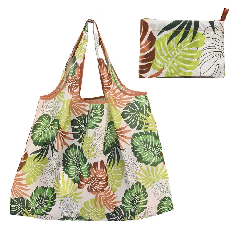 Multiple Styles Size Folding Shopping Bag Environmental Protection Large Capacity Lightweight And Portable Storage Bags_voghion.com