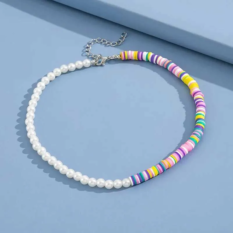 Classic Pearl Pendant Necklace For Women Trendy Clavicle Jewelry_voghion.com