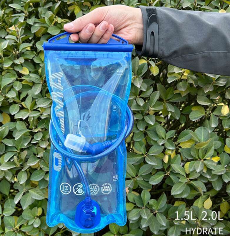 Outdoor Sports Portable Running Mountaineering Large Capacity Folding 1.5L2L Off Road Cycling Marathon Water Bag_voghion.com