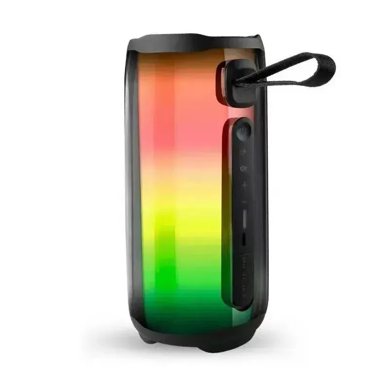 Wireless Bluetooth Speaker Speakers Puff Pulse 5 Waterproof Subwoofer Bass Music Portable Audio Full Screen Colorful_voghion.com