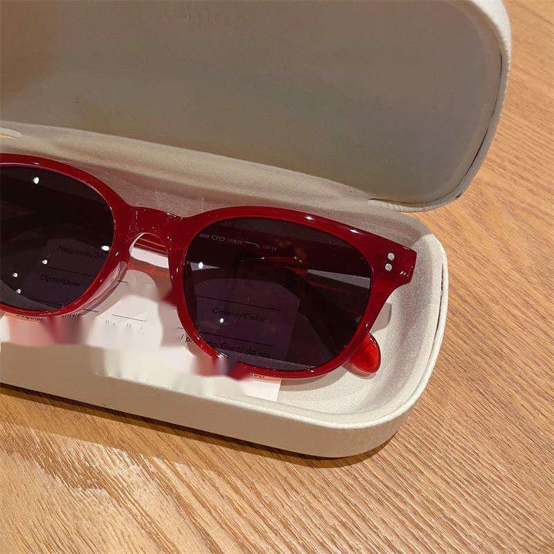 Liu Yifei Rose Story Gleiche Damen Rundes Gesicht Sonnenschutz UV400 Polarisierte UV-Schutz Sonnenbrille Myopie_voghion.com