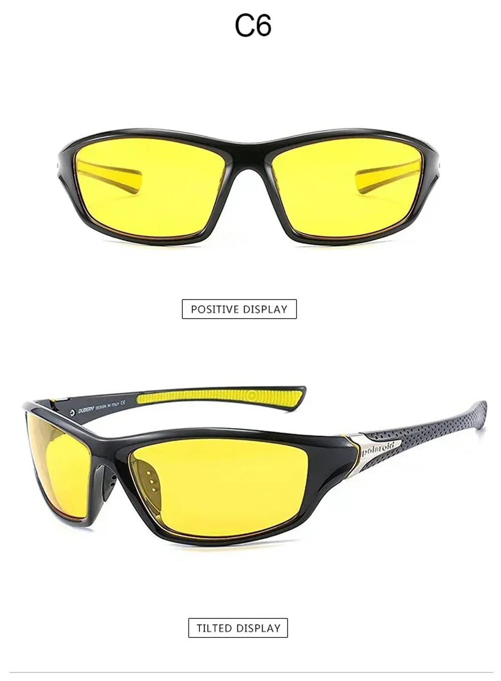 Moda 2024 Unisex 100% UV400 Polaryzowane okulary przeciwsłoneczne do jazdy samochodem dla mężczyzn Stylowe okulary przeciwsłoneczne z polaryzacją Męskie okulary gogle_voghion.com