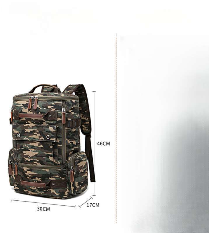 Men's Large-capacity Computer Leisure Multifunctional Travel Bag Korean Version Of The Trend Of Backpacks_voghion.com