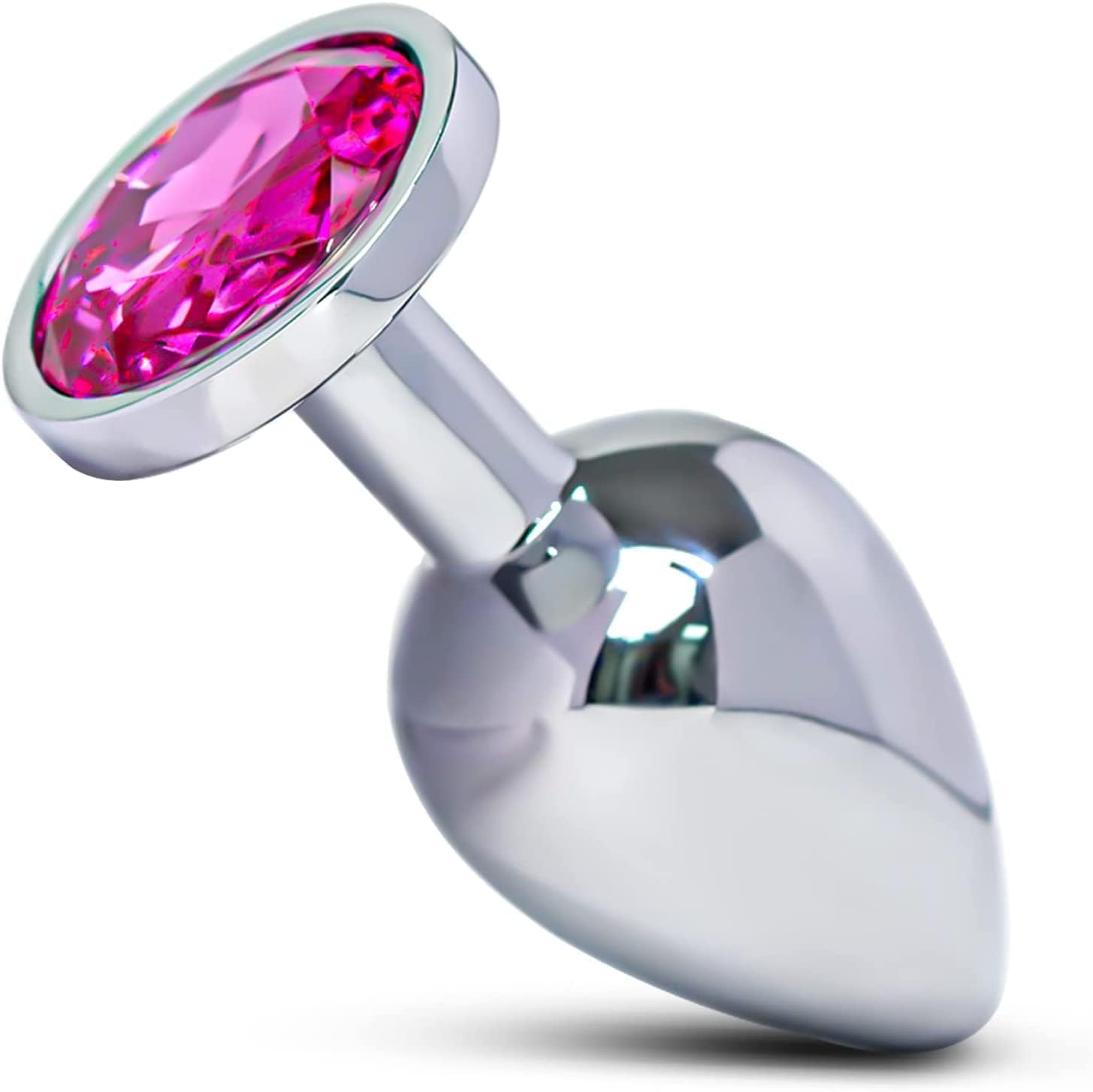 Anal Plug Adult Sex Toy,Jeweled Anal Toys Adult Sex Toys Games Butt Plug,Personal Anal Plug Sex Toy for Adult Women,Men and Couples,Rose Sex Toy