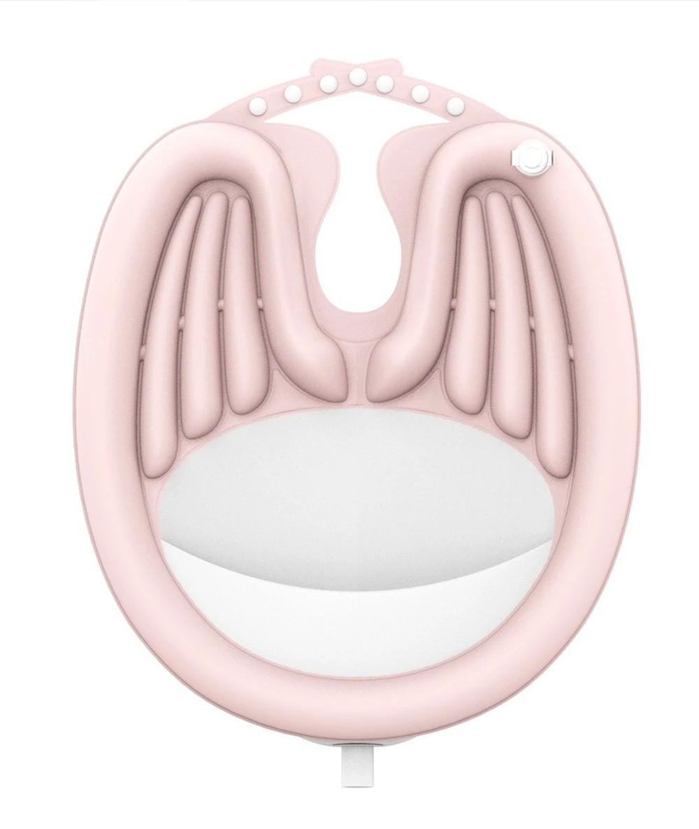 Portable Inflatable Hair Wash Basin Foldable Built-In Inflatable Headrest Head Up Hair Shampoo Basin Tools For Elderly Pregnant_voghion.com