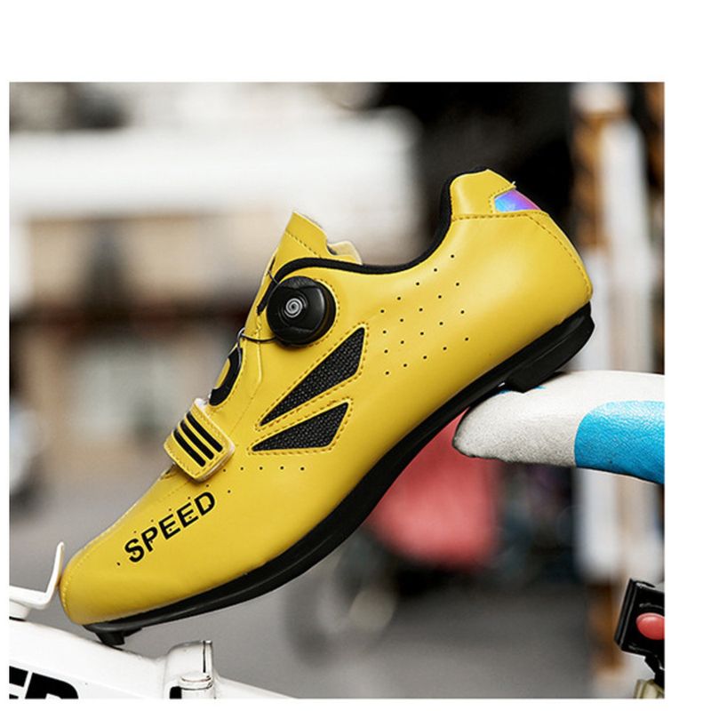 Radfahren dynamischen Fahrradschlössern, schlosslose Fahrrad-Bergschuhe für Herren und Damen mit harter Sohle_voghion.com