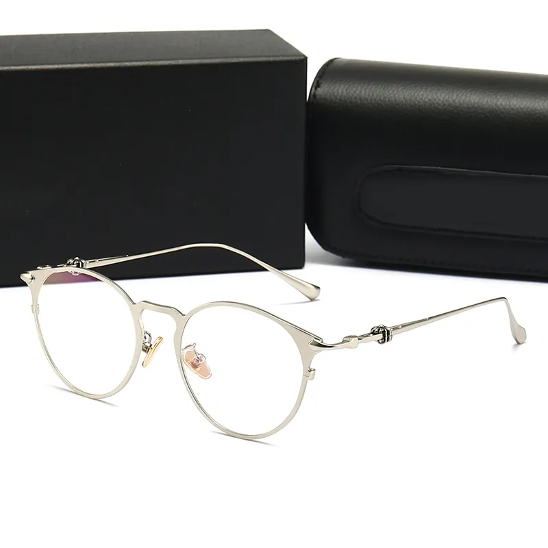 Neu Mode Frauen Sonnenbrille Rahmen Blau Licht Blockieren cat eye Stil Gold Sier Gun Schwarz Korrekturgläser Optische_voghion.com