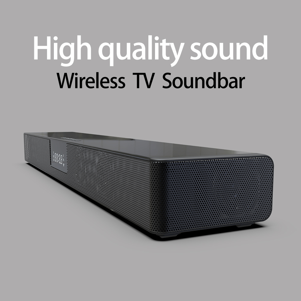 Home Theater Sound Bar TV Echo Wall Wireless Bluetooth Speaker Subwoofer 4D Stereo with Wireless Charging Function caixa de som_voghion.com