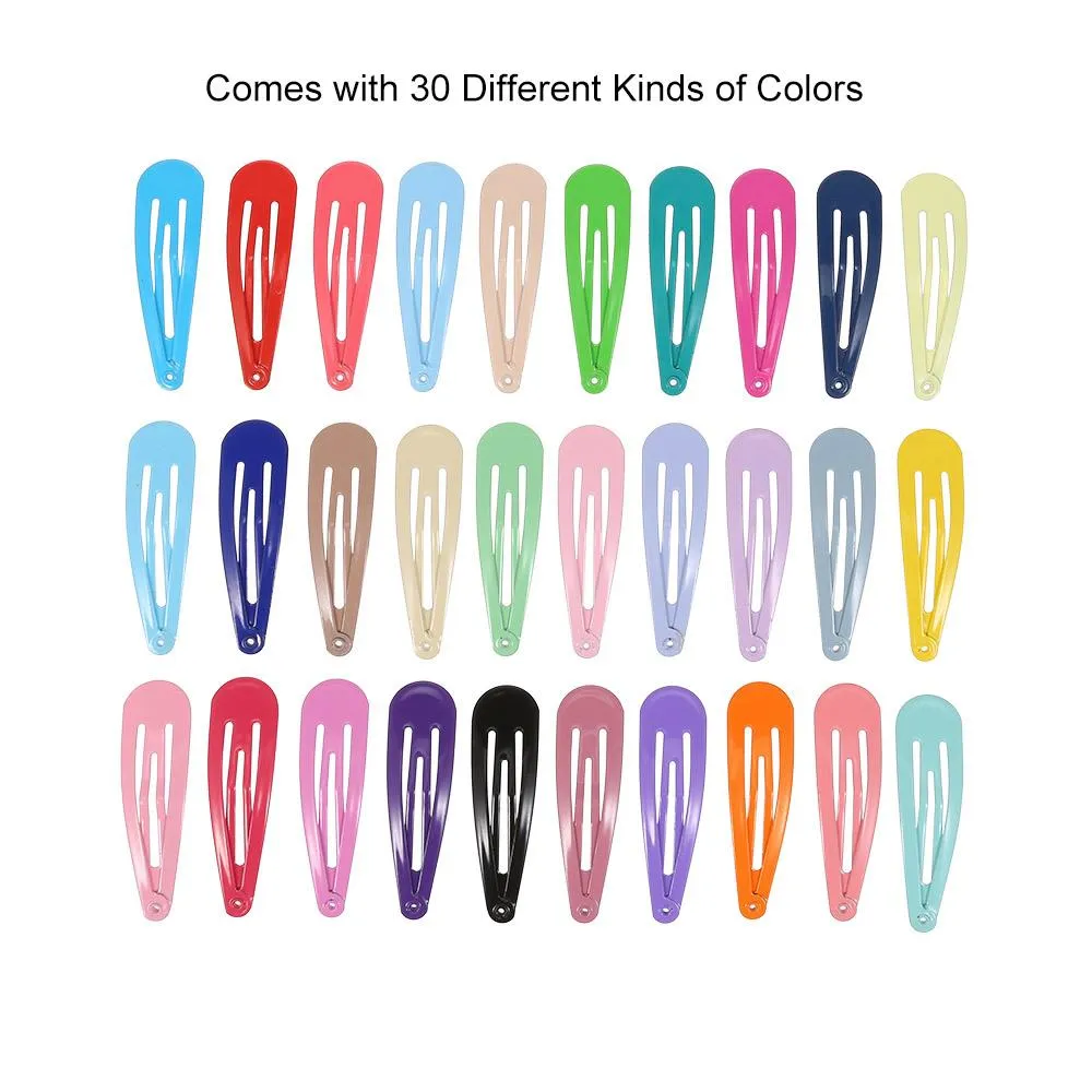 120 τμχ 5 εκ. Snap Color Clips Bb φουρκέτες Αντιολισθητικές μεταλλικές βαρέτες Εργαλείο κομμωτικής για κορίτσια Γυναικεία αξεσουάρ styling μαλλιών_voghion.com