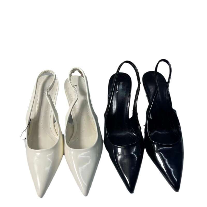 2024 Summer New Pointed Toe High Heel Sandals,Mule Shoes,Business Shoes_vogvips.com