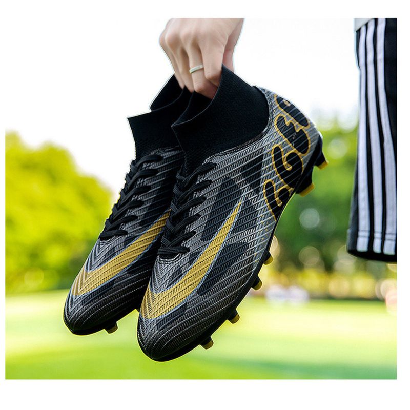 Neuer High-Top-Fußball für Männer, Erwachsene, Studenten, Jugendliche, Wettkampftraining im Freien, rutschfest und_voghion.com