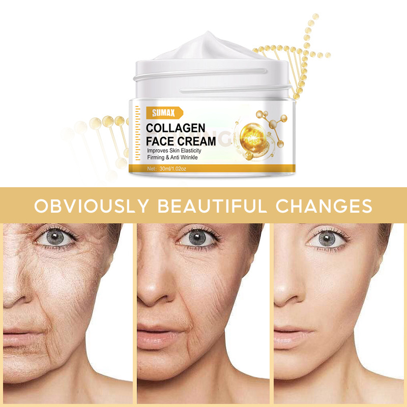 English packaging SUMAX collagen face cream 30ml_voghion.com