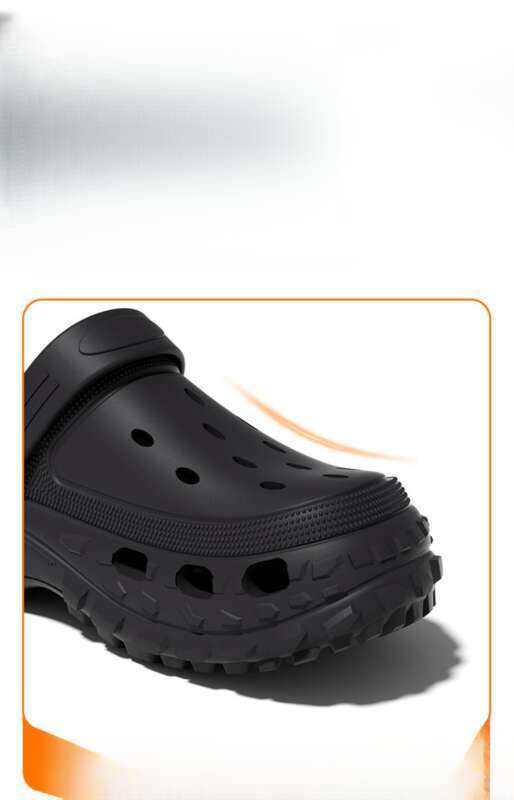 Scarpe da spiaggia con fondo spesso da uomo 2025, con un senso di merda e sensazione di buco, antiscivolo all'esterno, anti-odore_voghion.com