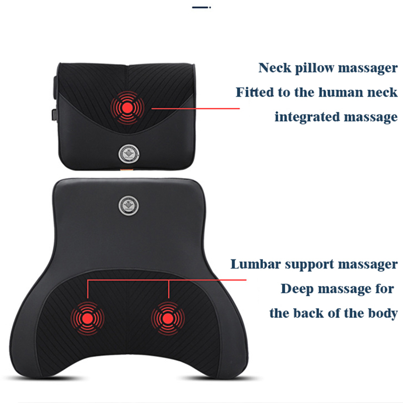 Ηλεκτρική προσομοίωση ανθρώπινου δονητικού μασάζ μαξιλάρι μαξιλάρι πλάτης καθίσματος γραφείου στο σπίτι προσκέφαλο υψηλής ποιότητας υποστήριξη μασάζ μέσης αυτοκινήτου_voghion.com