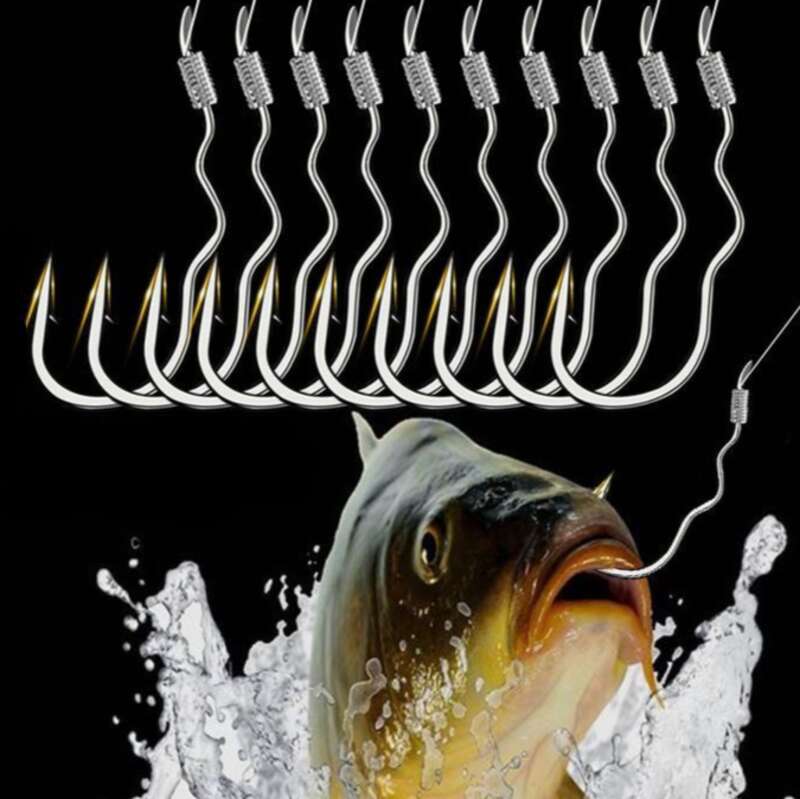 Newly Bound And Upgraded Anti Running Hook, Newly Launched Patented Product With Automatic Flipping Fish Hook For_voghion.com