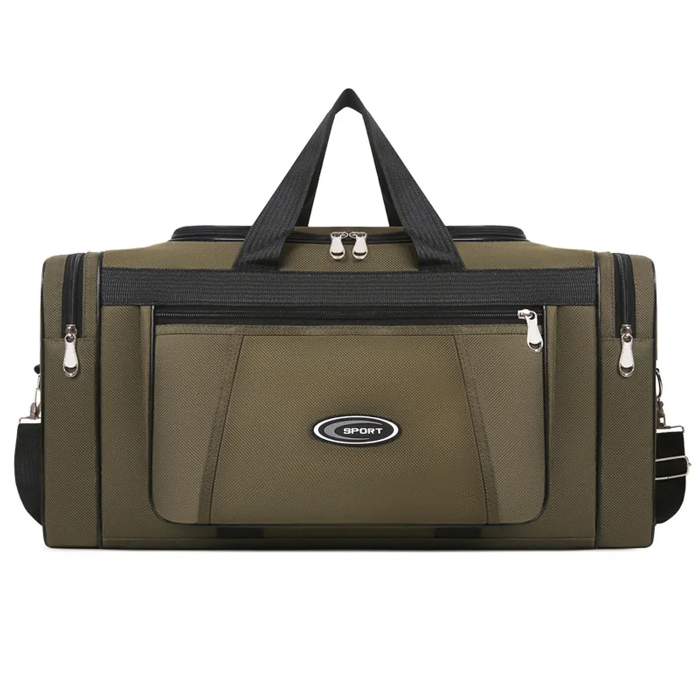 Large Capacity Weekend Oxford Hand Lage Waterproof Portable Unisex Zipper Outdoors Duffle Travel Bag_voghion.com