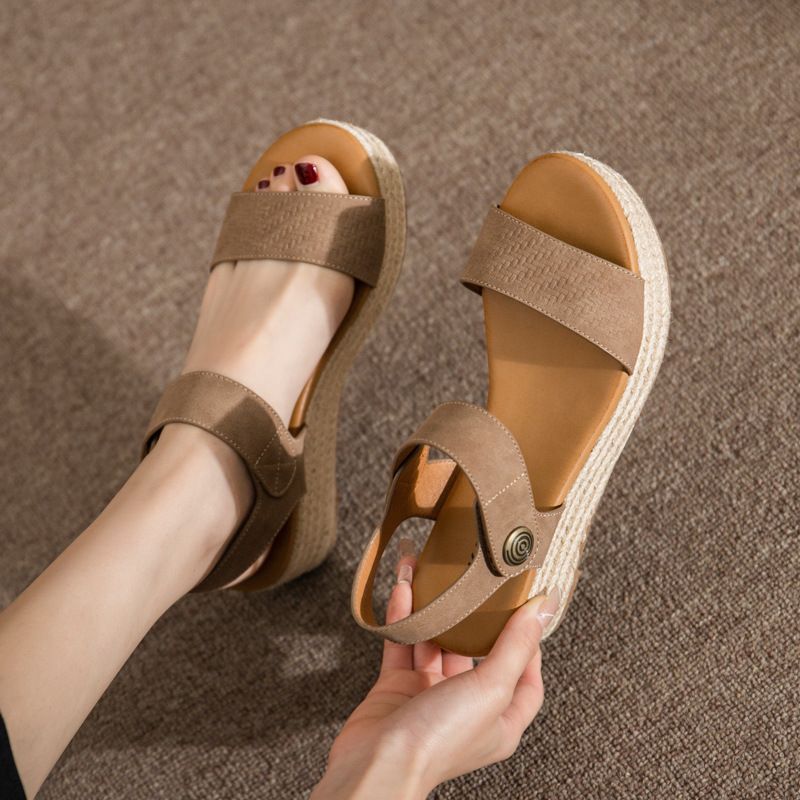 ALM3035-5 Exquisite Summer Women's Sandals with Buckle_voghion.com