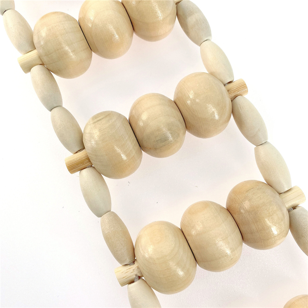 Massagerollenseil aus Holz für den Rücken, Massagewerkzeuge für die Cellulite-Therapie aus Holz, Selbstmassagewerkzeuge zur Linderung von Schmerzen im Nacken, Beinen und Rücken_voghion.com