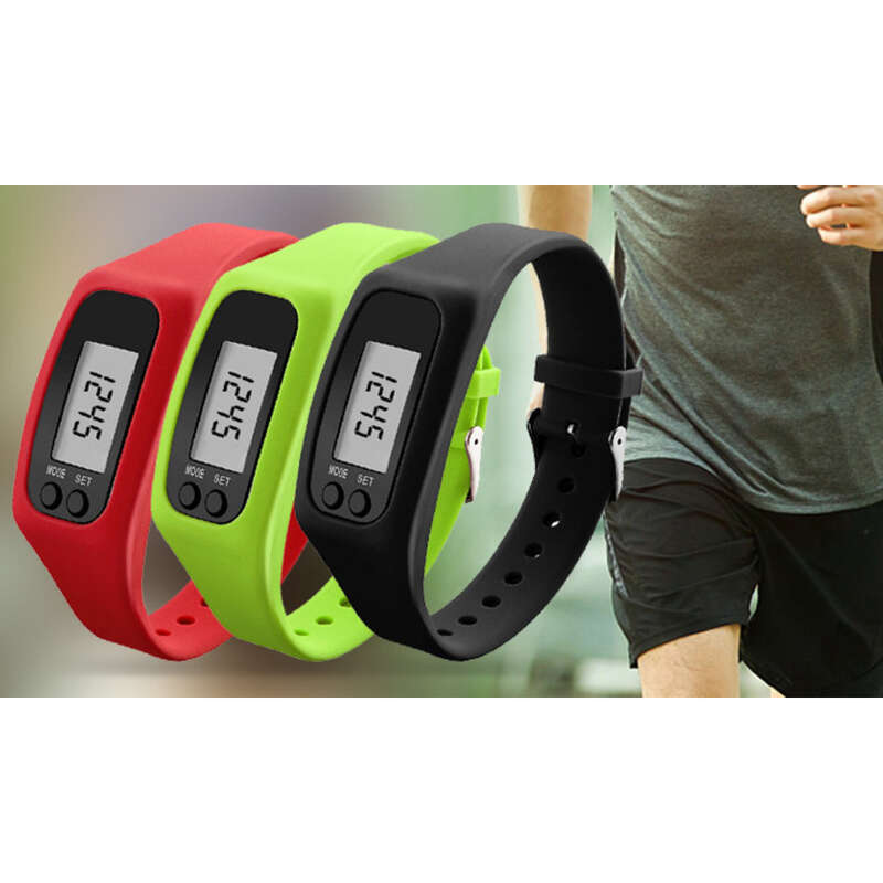 Silicone Wristband Multifunctional Pedometer Sports LED Electronic Watch Special Offer_voghion.com