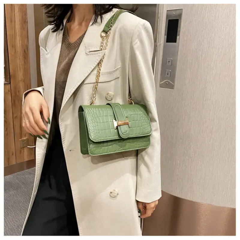 Quadratische Schulter für Frauen 2023 Crossbody Weibliche Kette elegante Designer Marke Puse og Taschen_voghion.com