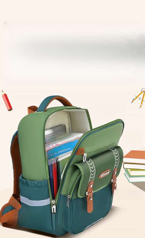 Sesame Baby's New Elementary School For Boys And Girls In Grades 1-6 Through 9, Large Capacity Children's Book Bag,_voghion.com