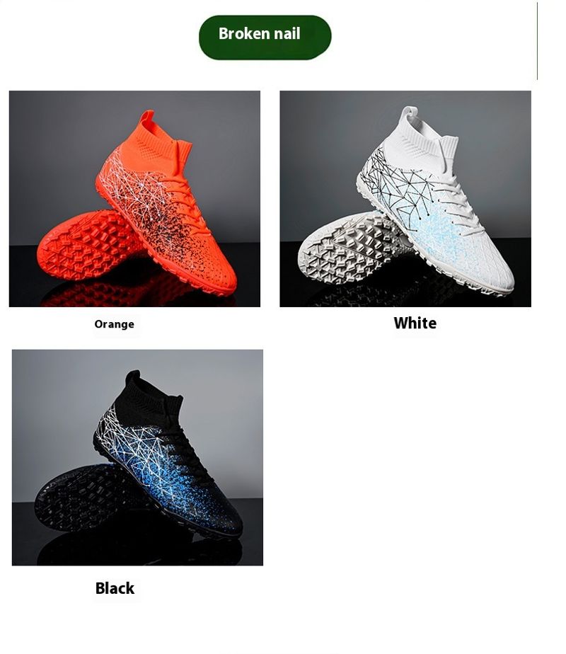 High-Top-Fußballschuhe für Männer und Frauen Modelle mit langen Spikes Jugend Sekundarschüler professionelles_voghion.com