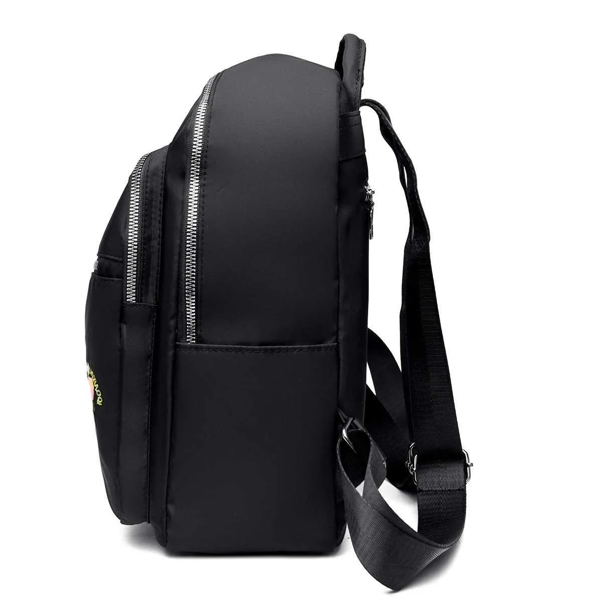 Sac à dos d'école pour adolescentes, sacs à bandoulière, Mochila Feminina, sacs à dos pour femmes, en nylon, imperméable, décontracté, pour femmes_voghion.com
