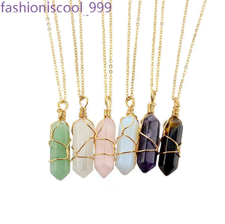 Natürlicher Kugelform Türkis Kristall Stein Quarz Heilpunkt Schmuck Anhänger Halskette für Frauen_voghion.com