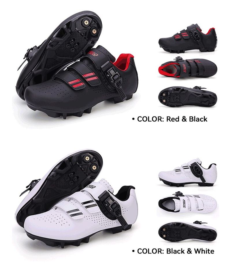 Wydajność kosztowa 2024 Baasploa Professional Bicycle MTB Buty sportowe męskie antypoślizgowe Outdoor_voghion.com