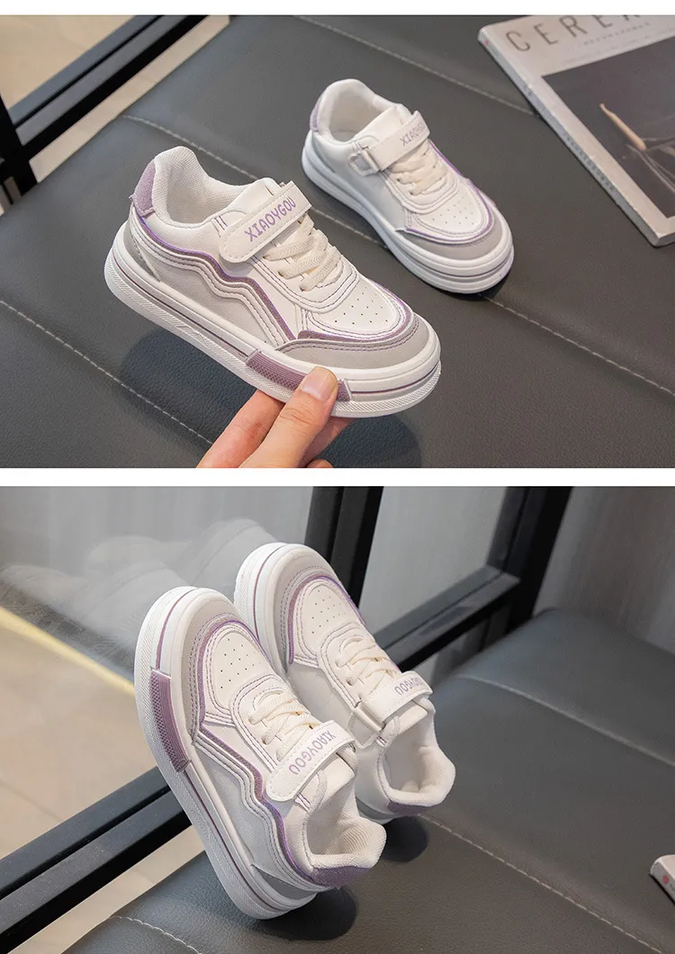 Kids Board Girl's Sneakers Fashion Hook Student Boys Cutefeet Sport Running Autumn New Toddler Casual Shoes Size 26 - 37_voghion.com