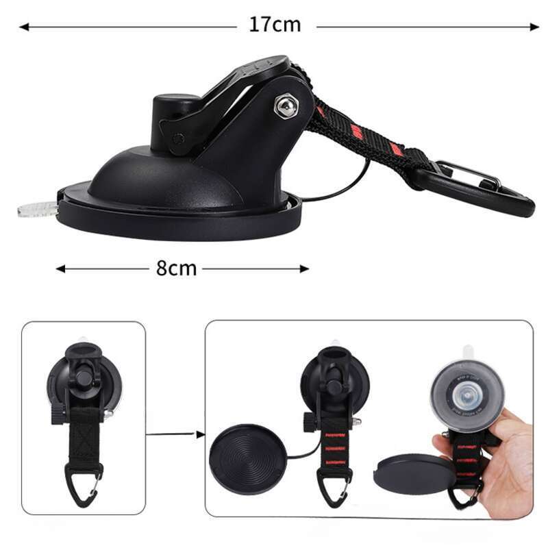 Car Mounted Hook, Suction Cup, Camping Tent Rubber Hanging SL02-3_voghion.com