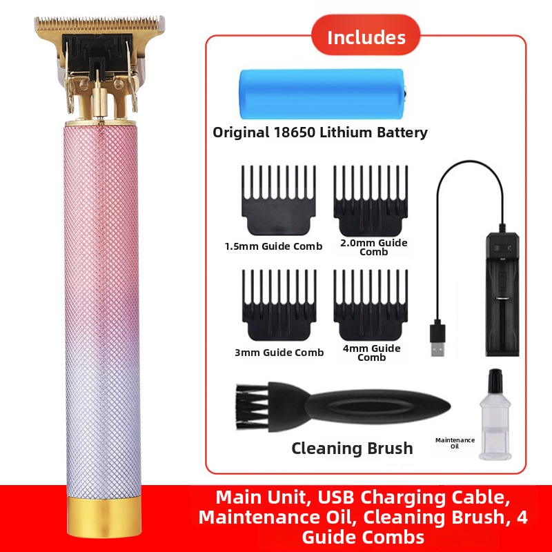 Dual Purpose Electric Shaver And Hair Clipper Combo Precision Engineered Small Power Shaver For Bald Heads